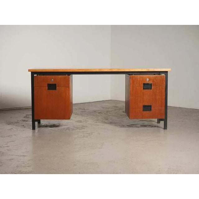 Japanese Series EU02 Desk by Cees Braakman for Pastoe, 1960s, in Flawless conditions. Designed 1960 to 1969 This piece has...