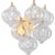 Modern Julie Neill for Visual Comfort Signature Caselli 15" Sconce in Gild with Clear Glass For Sale - Image 3 of 12