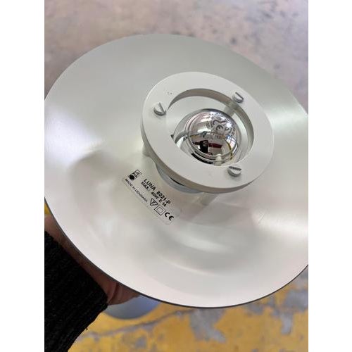 Luna 8021 P Silver Grey Pendant Lamp by Jeka For Sale - Image 9 of 11