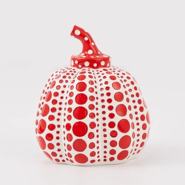 Yayoi Kusama, Mini Pumpkin, Hand-painted Resin For Sale - Image 9 of 9