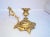 Metal Antique Late 19th Century Brass Chamber Candlestick For Sale - Image 7 of 7