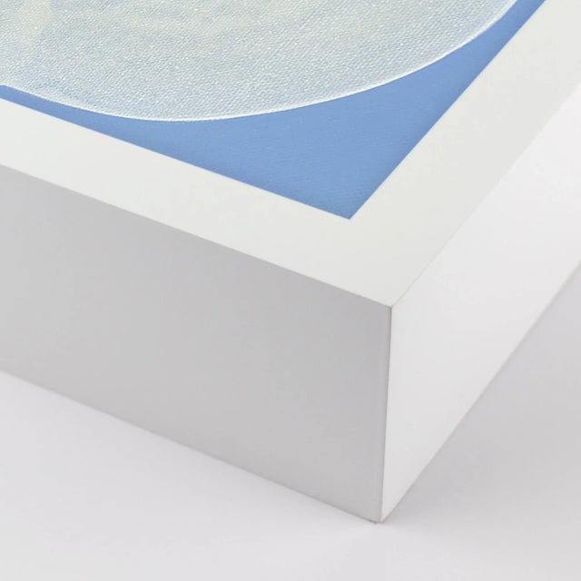 Pearl by Jitka Anlaufova, Art Print in White Frame, Small Overall Size: 24x24 Frame Color: White