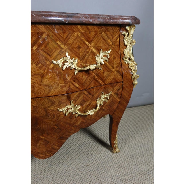 Wood Vintage Louis XV Commode, 1920s For Sale - Image 7 of 13