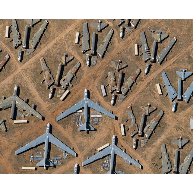 "AV_Boneyard_001" Contemporary Limited Edition Fine Art Photograph by Bernhard Lang For Sale