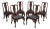 Stickley Colonial Williamsburg Set of Six Mahogany Dining Chairs For Sale