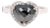 2.34 Carat Black Diamond 14 Karat White Gold Ring, Size 7 For Sale