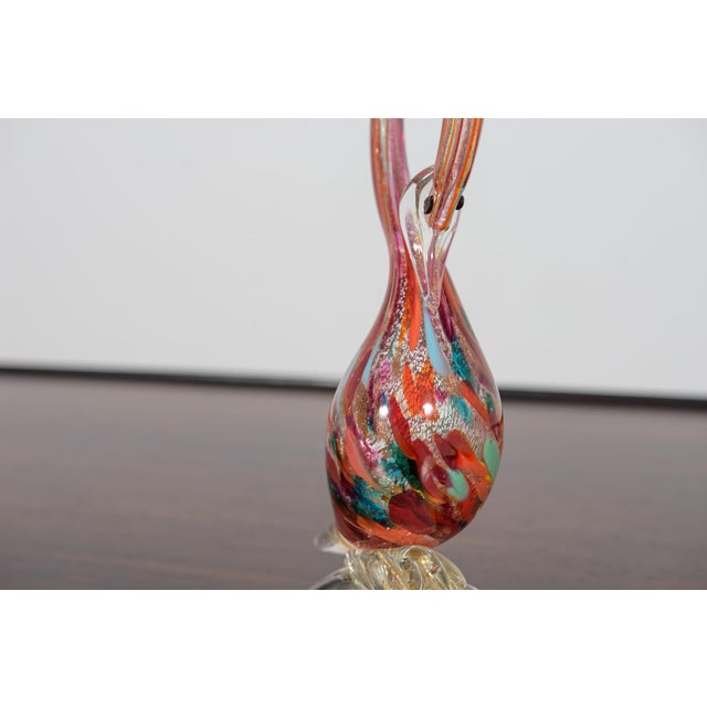 Murano Glass Swan Figurine from Made Murano Glass, 1960s For Sale - Image 9 of 14