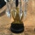 Mid 19th Century French Empire Metal Marble and Gilt Ormolu Eagle Crystal Luster Candle Holders - a Pair For Sale In Minneapolis - Image 6 of 12