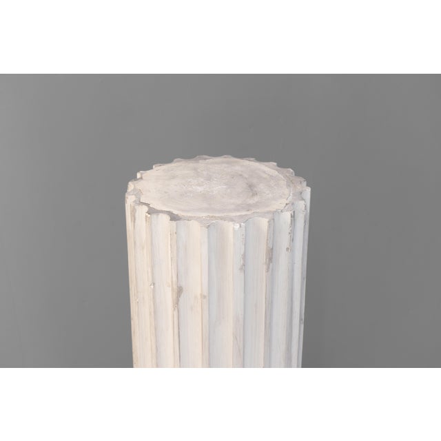 Vintage Plaster Column, 1930s For Sale - Image 6 of 9