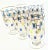 1960s Mid-Century Scandinavian Goblets- Set of 6 For Sale - Image 5 of 9