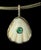 Shell Pendant With Emerald, Diamonds & 14k Gold For Sale In New York - Image 6 of 11