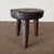 Contemporary Vintage Reclaimed Pine Side Table - Walnut For Sale - Image 3 of 9