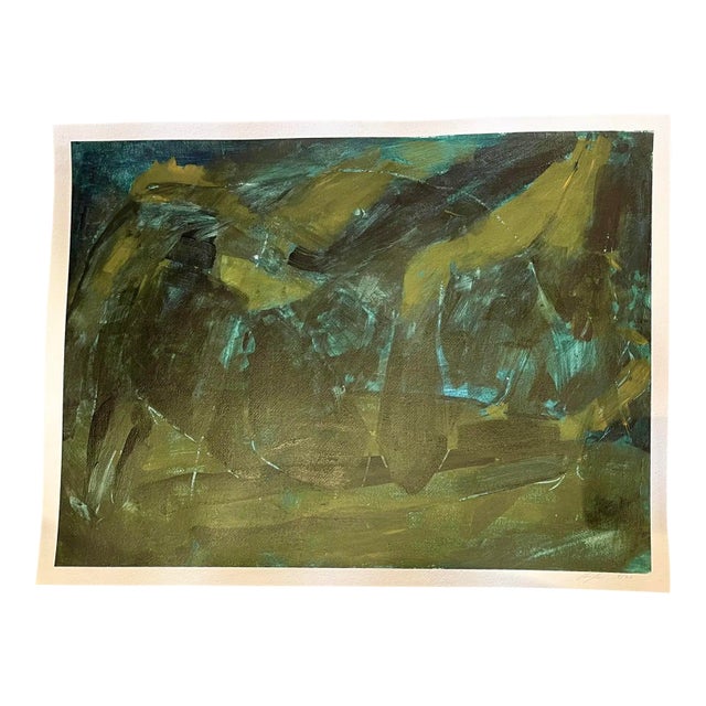 Abstract Expressionist Painting by Aidan Sobon For Sale