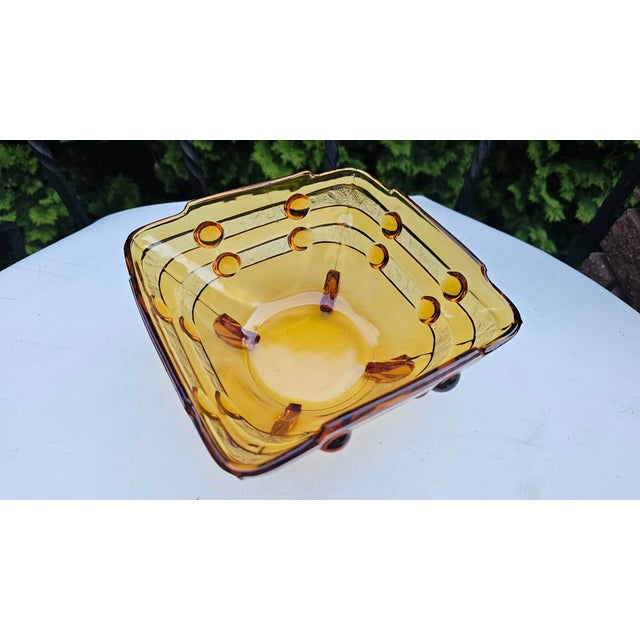 Vintage Art Deco Plate from Stölzle, 1930s For Sale - Image 4 of 7