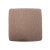 The Universal Cube Ottoman In Barbet Chocolate Our Barbet Cubes feature a casual soft knobby weave in natural earthy color...