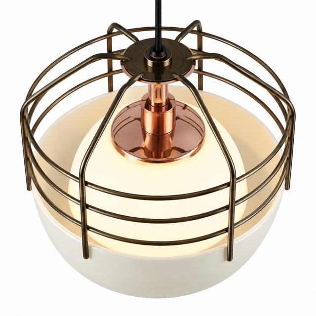Mid-Century Modern Roll & Hill Bluff City 14" Pendant Light by Jonah Takagi - Brand New For Sale - Image 4 of 5