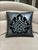 Casa Cushion in Black Leather and Suede Intarsia from Fendi, 2011 For Sale - Image 4 of 10