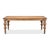 Antiqued reclaimed pine pairs a natural top with a base washed in stony gray and black. At 84 inches long and a generous...