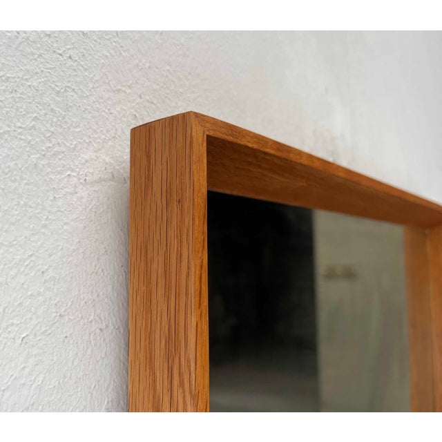 Mid-Century Modern Danish Teak Wall Mirror, 1960s For Sale - Image 17 of 18