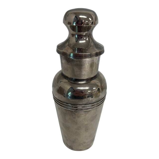 Vintage Art Deco Mid-Century Modern Cocktail Shaker For Sale