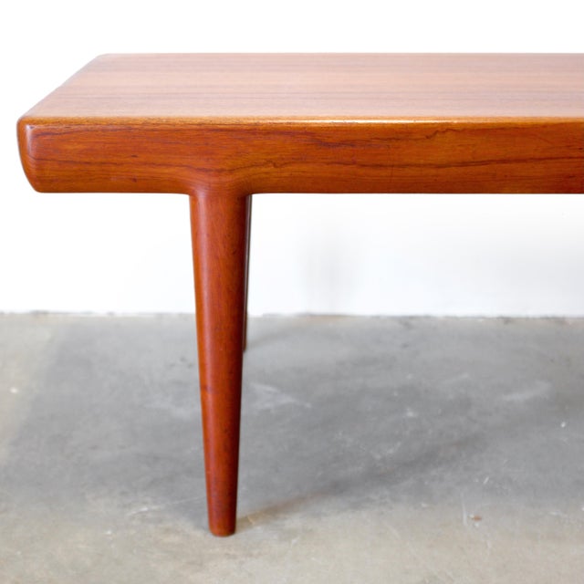 CFC Silkeborg Teak Coffee Table W/ Drawers, Designed by Johannes Andersen For Sale - Image 9 of 18