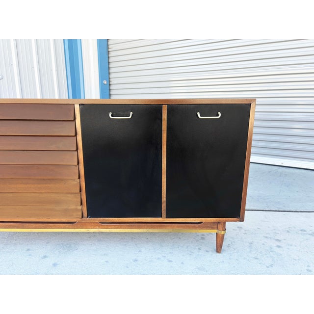 1960s Mid Century Walnut Dresser by Merton L. Gershun For Sale - Image 10 of 14