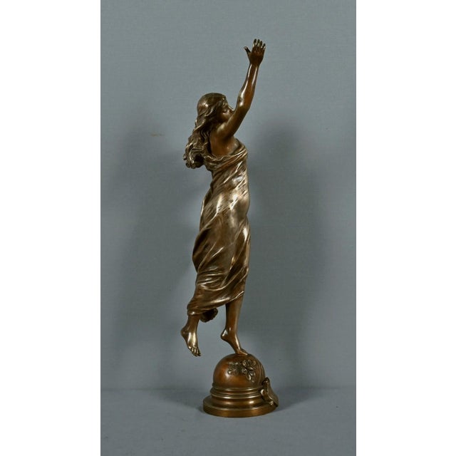 Gaudez, The Morning Star, Late 19th Century, Bronze For Sale - Image 12 of 18
