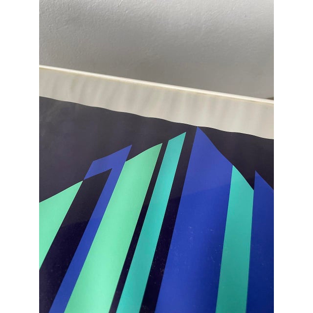 After Vasarely, Composition, 1970s, Lithograph For Sale - Image 6 of 12