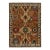 2010s Rug & Kilim’s Oushak Style Rug in Orange With Colorful Geometric Patterns For Sale