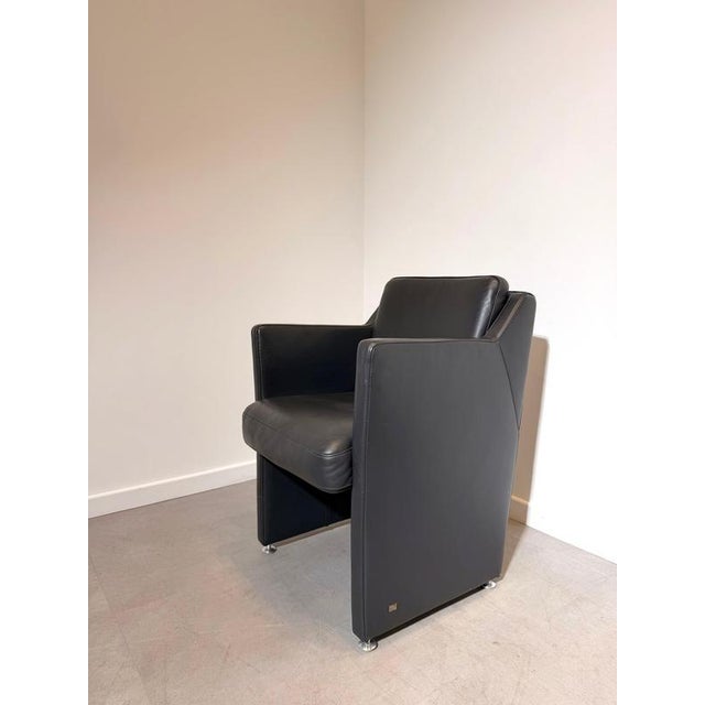 Leather Armchair from Rolf Benz For Sale - Image 3 of 6
