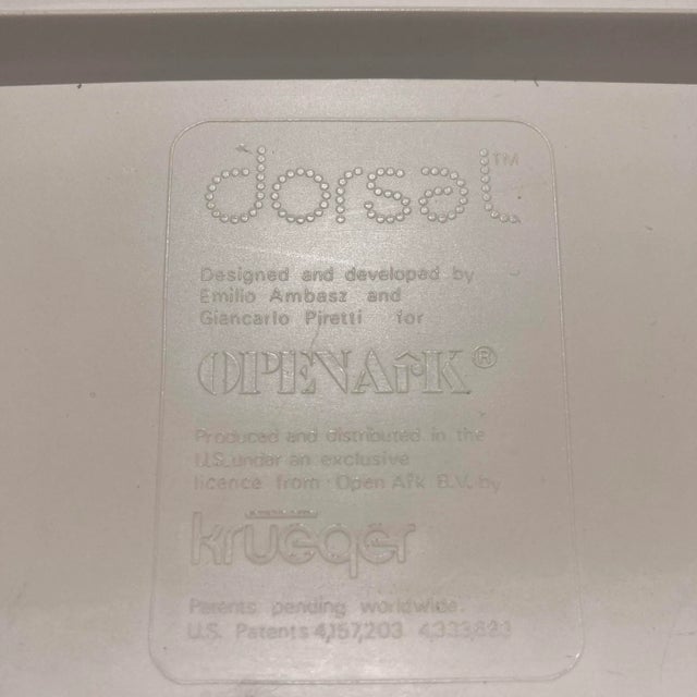 Postmodern Armchairs Giancarlo Piretti & Emilio Ambasz for Dorsal - Set of 11 For Sale - Image 12 of 13