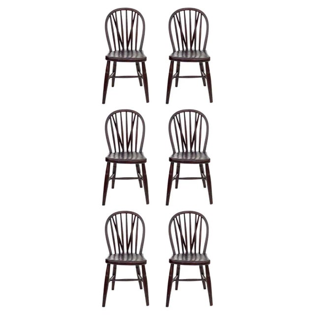 English Windsor Chair by John Gomm, 1930s, Set of 6 For Sale - Image 4 of 18