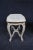 Wood Louis XV Style Cane Stools/Pair For Sale - Image 7 of 9