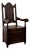 Antique English Commode Chair, 1600s For Sale