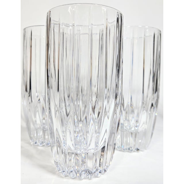 Oooohhhhh yeah.... good lord these are gorgeous. So this is Mikasa crystal, discontinued of course. All the good stuff is....