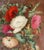 Red English Porcelain Botanical Plaque of Double Poppies, Attributed to Derby, Circa 1825 For Sale - Image 8 of 9