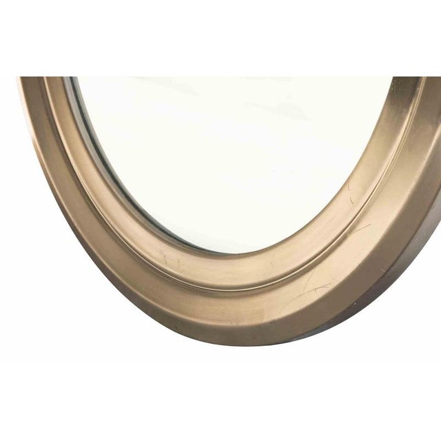 1970s Vintage Wall Mirror in Metal and Glass by Gianni Moscatelli, 1970s For Sale - Image 5 of 8
