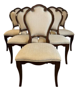 Lexington Solid Wood Dining Chairs, Set of 6