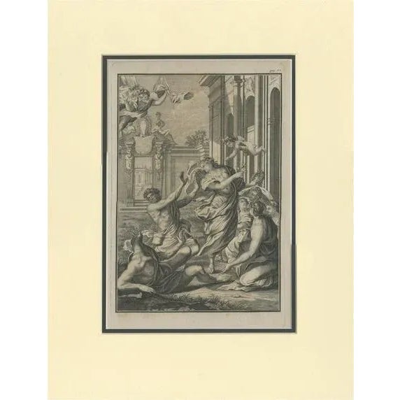 Volckamer, Illustration of Flora Turning Limace Into a Slug, 1710, Print For Sale - Image 5 of 5