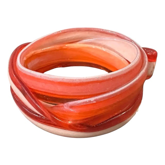 A Vintage 2016 Century Rubber Bangle Bracelet by Gaetano Pesce for Corsi Design For Sale