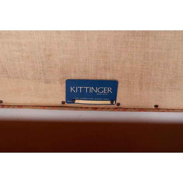 Late 20th Century Kittinger Williamsburg Mahogany Chippendale Armchairs Cw 171 - a Pair For Sale - Image 5 of 8