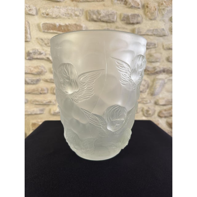 Art Deco Glass Vase, 1930s For Sale - Image 3 of 13