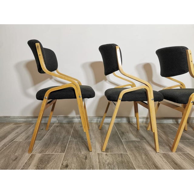 Vintage Chairs by Ludvik Volak, 1960s, Set of 4 For Sale - Image 9 of 18