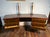 1950s Mid-Century Curved Walnut Executive Desk from Morris of Glasgow, 1950s For Sale - Image 5 of 11