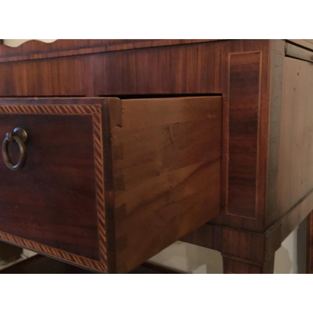 Alfonso Marina Wood Mobile Console or Bar Cart by Alfonso Marina For Sale - Image 4 of 13