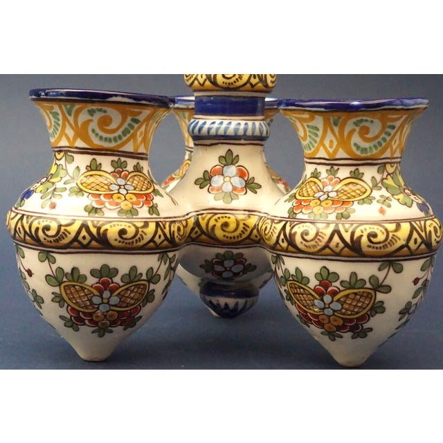 Ceramic Composite Vase by G.M. Antoine Montagnon for Nevers, France, 19th Century For Sale - Image 10 of 18