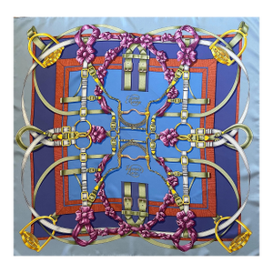 Hermès Scarf “Grand Manège” 1990