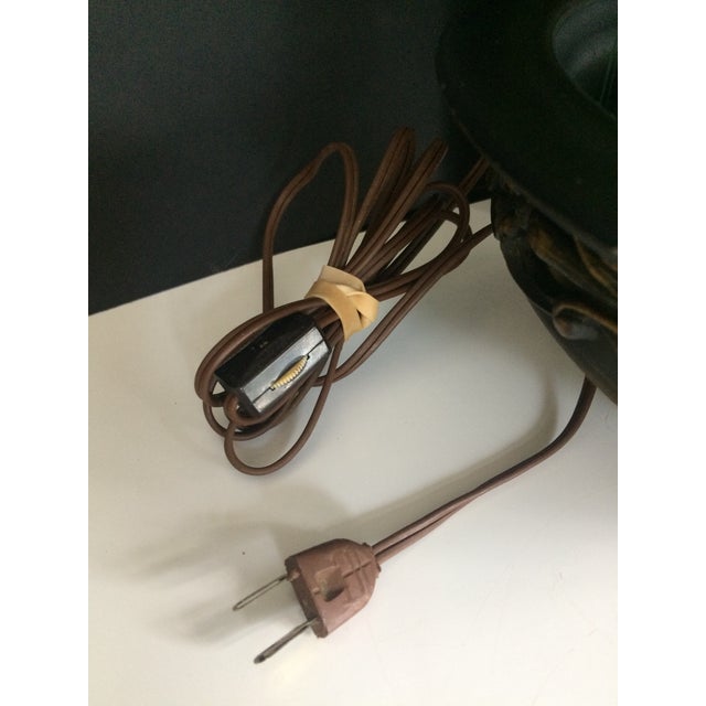 Vintage Mid-Century Nude Goddess Bathing Oil Rain Lamp For Sale - Image 9 of 11