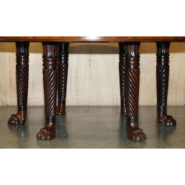 Hollywood Regency Antique Regency Dining Table in the style of Thomas Hope, 1810 For Sale - Image 3 of 18