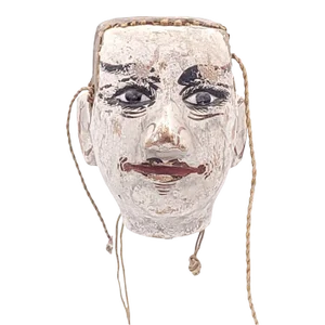 Southeast Asian Puppet Head, Circa 1880